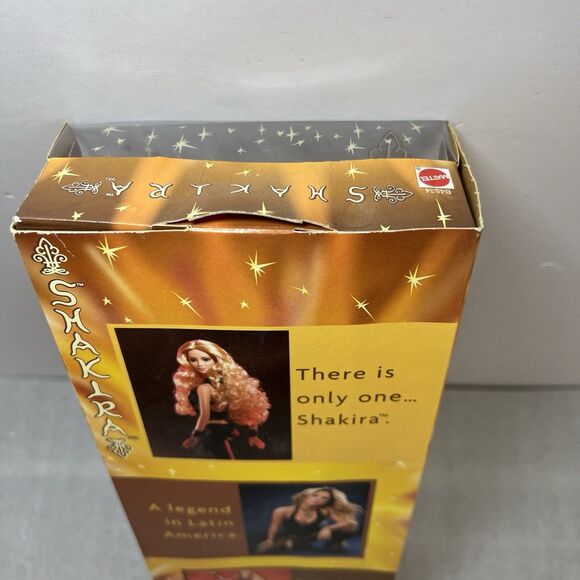 2002 Mattel Shakira Black Leather Concert Outfit Signature Network Doll B4534 - Picture 7 of 8